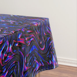 Ziet eruit als blauw en roze getextureerd van de w tafelkleed