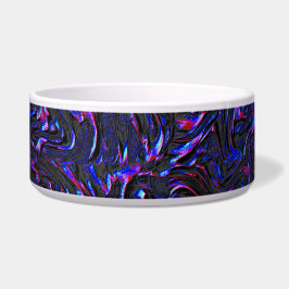 Ziet eruit als blauw en roze getextureerd van de w voerbakje