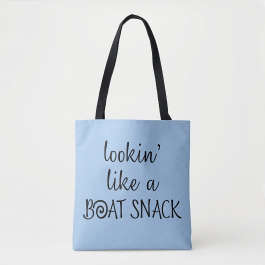 Ziet eruit als een bootsnack tote bag (Voorkant)