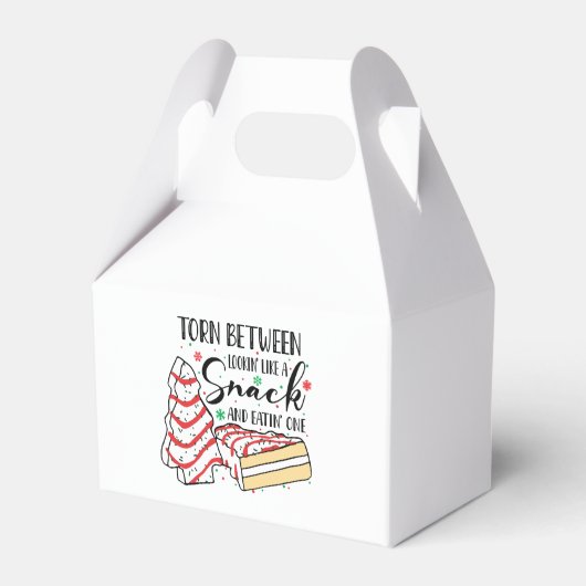 Ziet eruit als een snack bedankdoosjes (Voorkant Zijde)