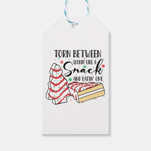 Ziet eruit als een snack cadeaulabel (Voorkant)