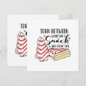 Ziet eruit als een snack kaart (Voorkant / Achterkant)