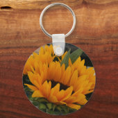 Ziet eruit als een zonnebloem sleutelhanger (Voorkant)