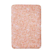 Ziet eruit als getextureerd van muur, zalmkleur badmat (Voorkant Verticaal)