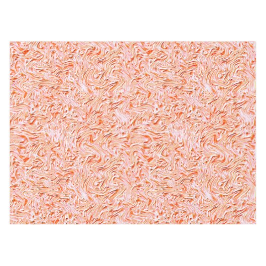 Ziet eruit als getextureerd van muur, zalmkleur tafelkleed (Voorkant (Horizontaal))