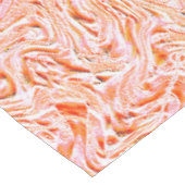 Ziet eruit als getextureerd van muur, zalmkleur tafelkleed (Gekanteld)