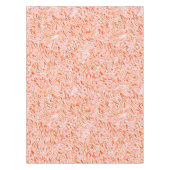 Ziet eruit als getextureerd van muur, zalmkleur tafelkleed (Voorkant)