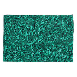 Ziet eruit als jade groen getextureerd aan wand kussensloop