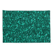 Ziet eruit als jade groen getextureerd aan wand kussensloop (Achterkant-Rechts)