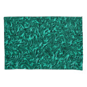 Ziet eruit als jade groen getextureerd aan wand kussensloop (Voorkant-Links)