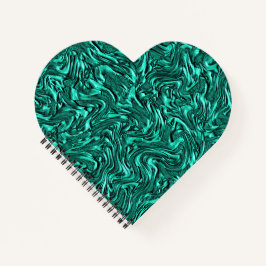 Ziet eruit als jade groen getextureerd aan wand notitieboek