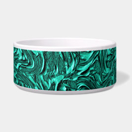 Ziet eruit als jade groen getextureerd aan wand voerbakje