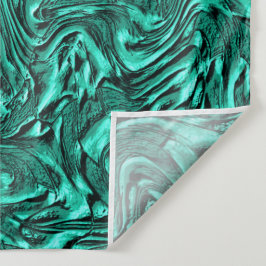 Ziet eruit als jade groen getextureerd aan wand wandkleed