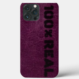 Ziet eruit als Paars leder Case-Mate iPhone Case