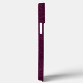 Ziet eruit als Paars leder Case-Mate iPhone Case (Achterkant / Rechts)