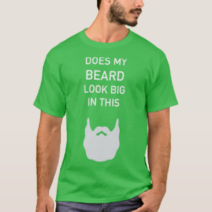 Ziet mijn baard er uit op grote klassieke TShirt
