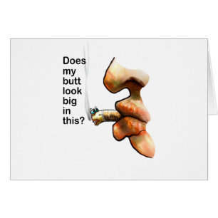 ziet mijn kont er groot uit?