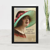 Ziet mijn kont er kleiner uit, bedankkaart (Voorkant)