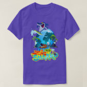Zig Adventures en Sharko GamesFunny T-shirt (Design voorkant)