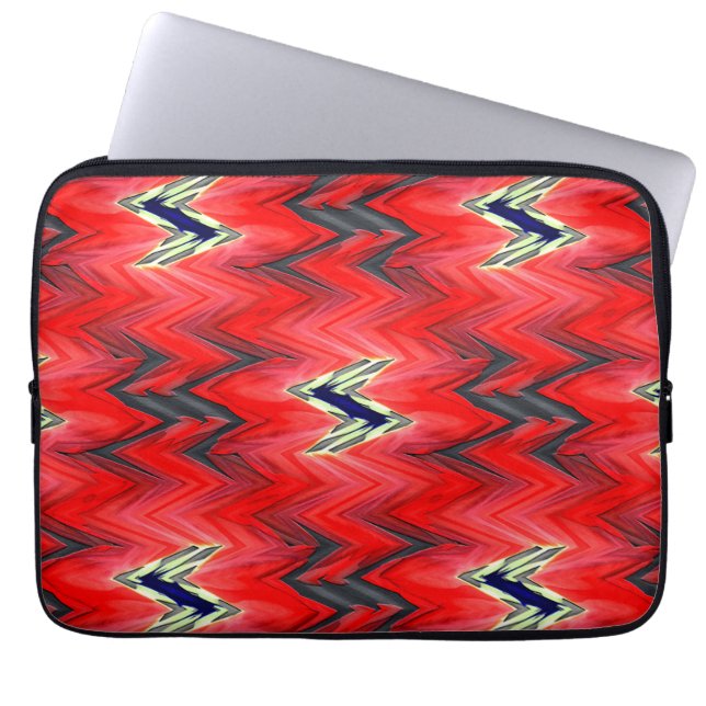 Zig mijn Zag... Laptop Sleeve (Voorkant)
