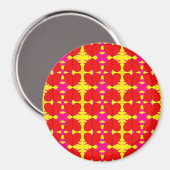 Zig-n-Zag Broken Hearts Magneet (Voorkant / Achterkant)