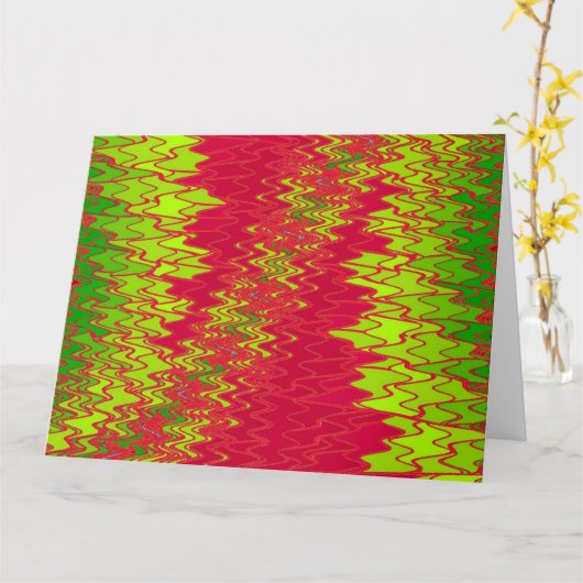 ZIG ZAG 10 KAART (Gele Bloem)