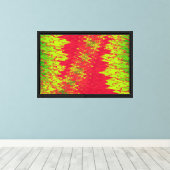 Zig Zag 10 Wrapped Canvas Afdruk (Insitu (Houten vloer))