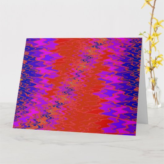 ZIG ZAG 11 KAART (Gele Bloem)