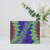 ZIG ZAG 12 Briefkaart (Staand voorkant)