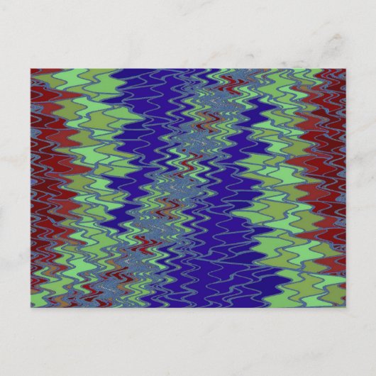 ZIG ZAG 12 Briefkaart (Voorkant)