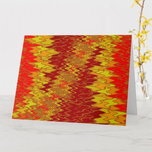 ZIG ZAG 13 KAART (Gele Bloem)