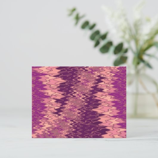 ZIG ZAG 14 Briefkaart (Staand voorkant)