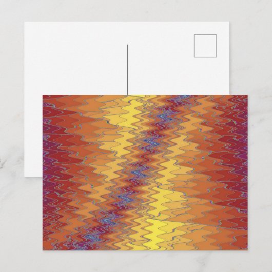 ZIG ZAG 1 Briefkaart (Voorkant / Achterkant)