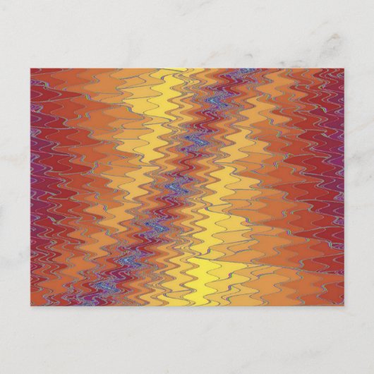 ZIG ZAG 1 Briefkaart (Voorkant)