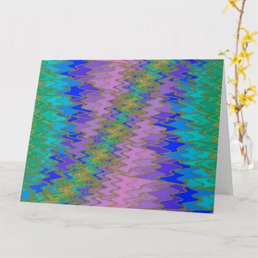 ZIG ZAG 4 KAART (Gele Bloem)