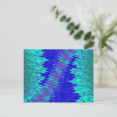 ZIG ZAG 9 Briefkaart (Staand voorkant)
