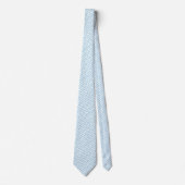 Zig Zag Authority: Light Blue Power Tie Stropdas (Voorkant)