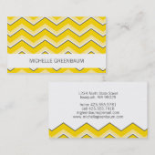 Zig Zag Calling Card Contactkaartje (Voorkant / Achterkant)