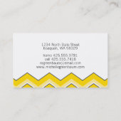 Zig Zag Calling Card Contactkaartje (Achterkant)