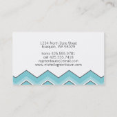 Zig Zag Calling Card Contactkaartje (Achterkant)