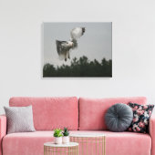 Zig Zag Canvas Print (Insitu (Woonkamer))