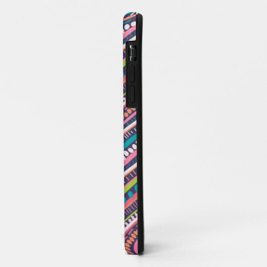 Zig Zag Chevron Case-Mate iPhone Case (Achterkant/links)