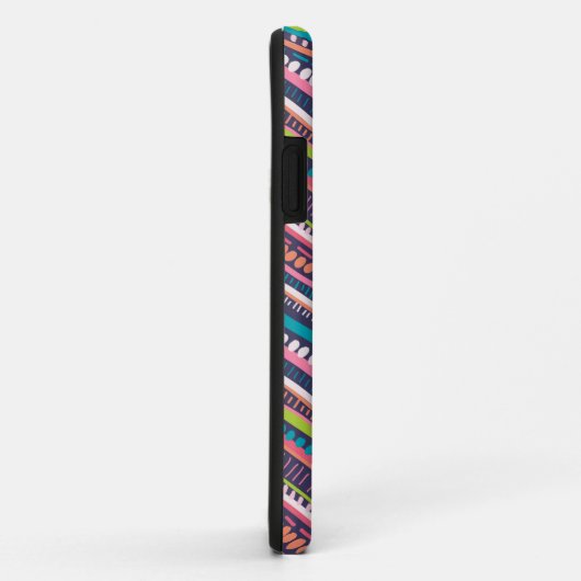 Zig Zag Chevron Case-Mate iPhone Case (Achterkant/rechts)