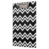 Zig Zag dubbel gekleurd lijnpatroon Klembord (Links)
