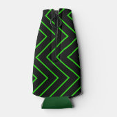 Zig Zag fles koeler/groen/zwart Flesjeskoeler (Achterkant)
