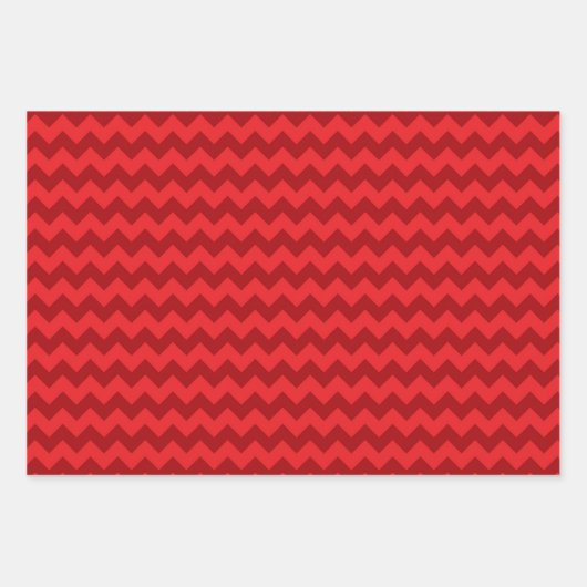 Zig Zag Gift Wrap Trio Inpakpapier Vel (Voorkant 2)