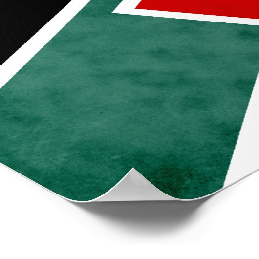 Zig Zag Hoeken 4 Poster (Hoek)