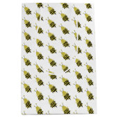 Zig Zag Hommels Patroon Medium Cadeauzakje (Voorkant)