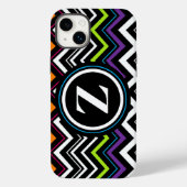 Zig Zag hoofdletters Case-Mate iPhone Case (Achterkant)