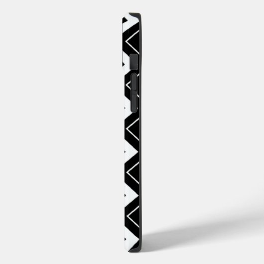 Zig Zag hoofdletters Case-Mate iPhone Case (Achterkant / Links)